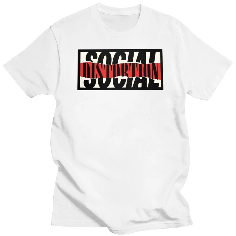 Badalink Man Social Distortion Logo Sport T Shirt