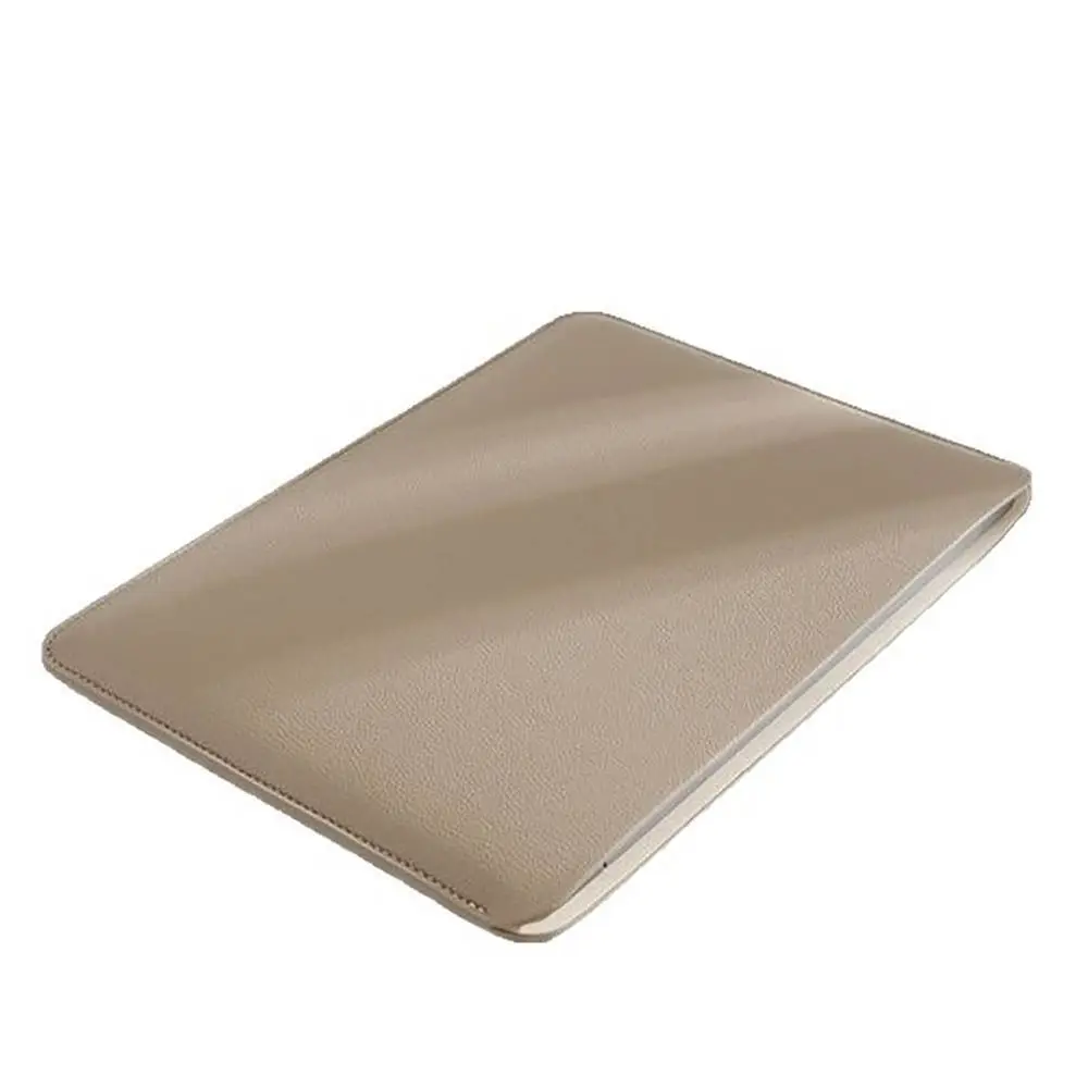 New PU Laptop Bag Large Capacity Ultra Thin Laptop Sleeve Case Business Shockproof Notebook Cover Laptop
