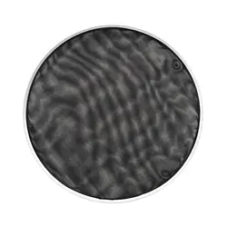 Black Double Layer Mesh Silent Mute Drum Skin Replacement Mesh Drum for Head Pad