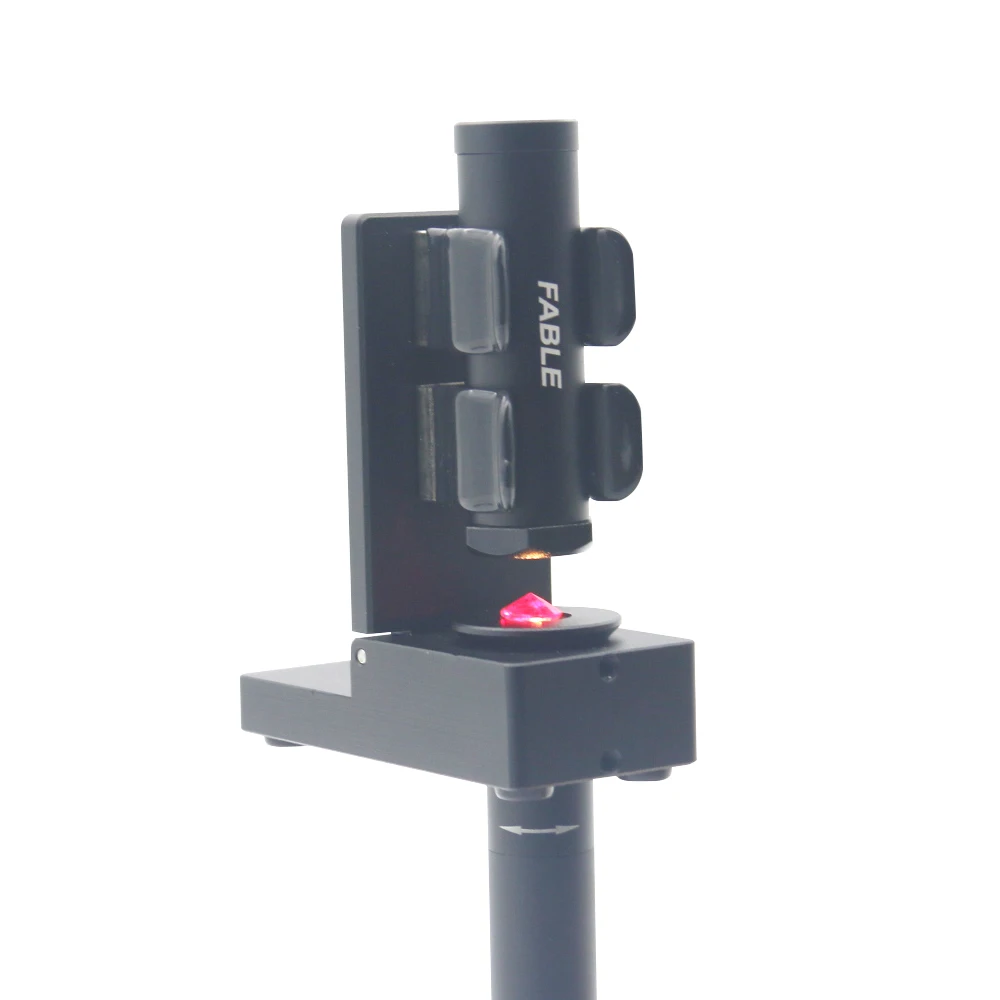 Fable Handheld Gem Grating Beamsplitter Holder FSS-2 Metal Diffraction Grating for Gem Analysis