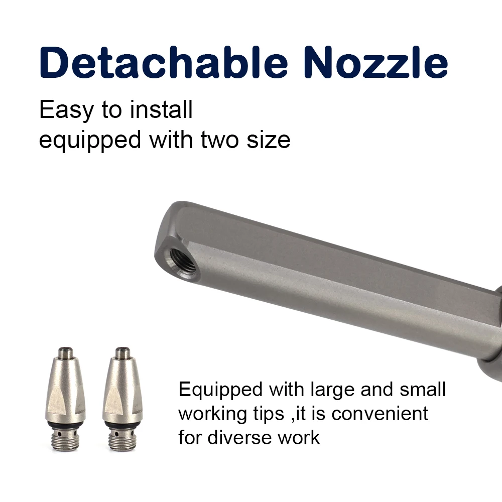 Dental Internal water spray Aluminum Oxide sandblaster Alumina MicroBlaster 2in1 Air Prophy 2Hole Dentistry Tools