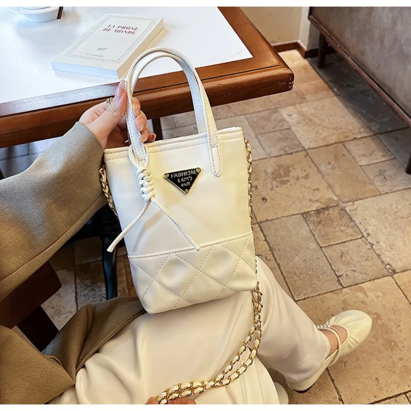 

Light Luxury Elegant Female Bag Handbag Practical Portable Multifunctional Versatile Temperament High-Capacity Fashion Use
