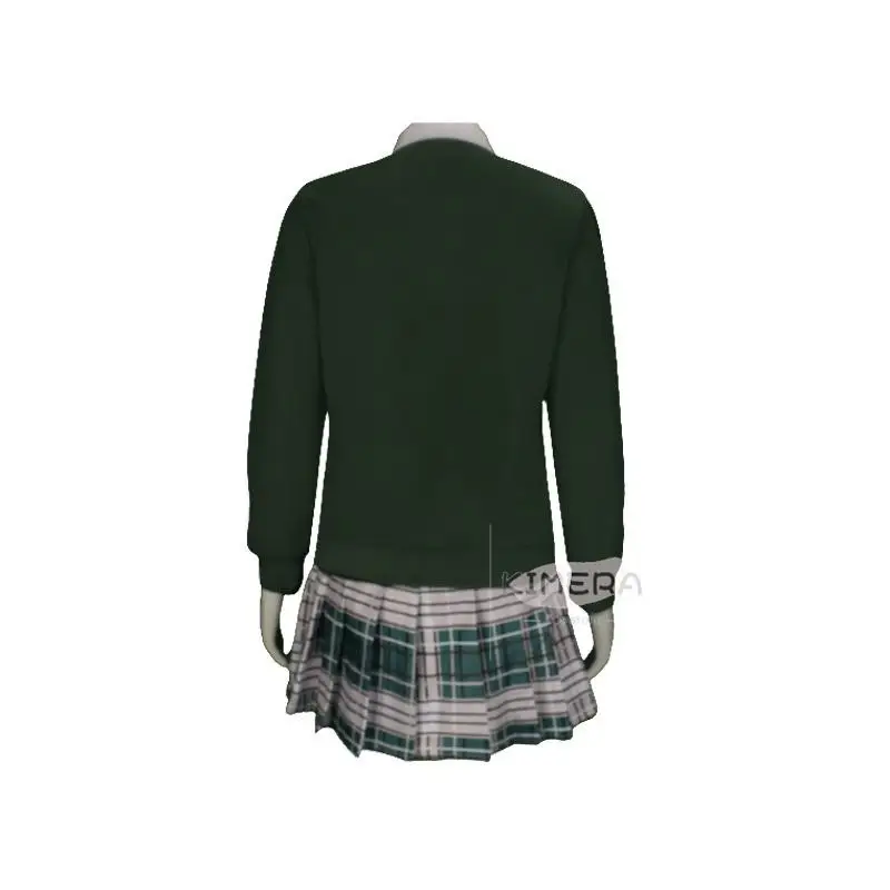 All Us Are Dead Korean TV Cosplay Costumes JK School Uniform Cosplay Green Sweater Outfit Role Playing Women Party