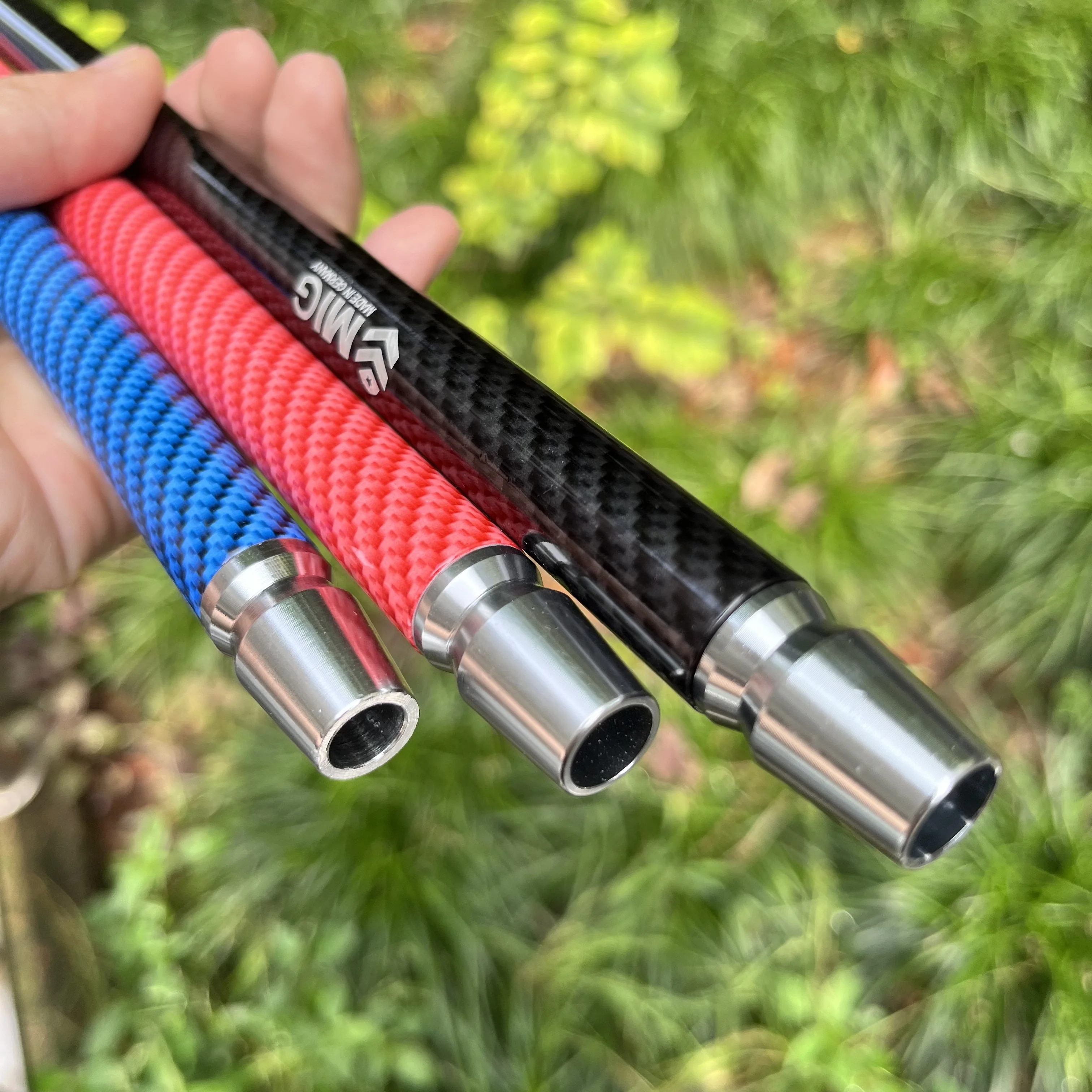 Length 40CM Carbon Fiber Hookah Shisha Mouthpiece Silicone Hose Handle Narguile Chicha Accessories Drop Shipping