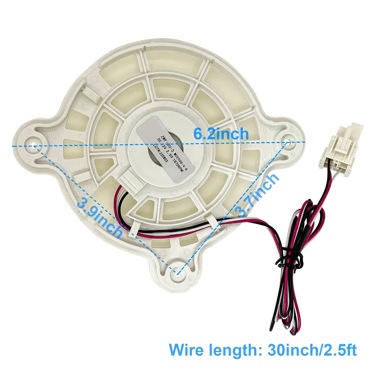 Motor de ventilador evaporador para refrigerador, ventilador para congelador, DA31-00287B, DA96-00968A, PS9494284, DC12V, DA31-00334A