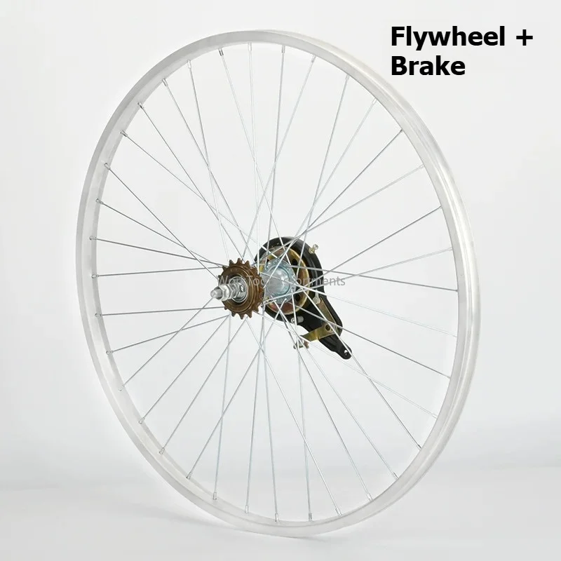 Bicycle thickened aluminum alloy wheel hub 26 inch lightweight bicycle wheel rear ring aluminum ring front and rear wheel group