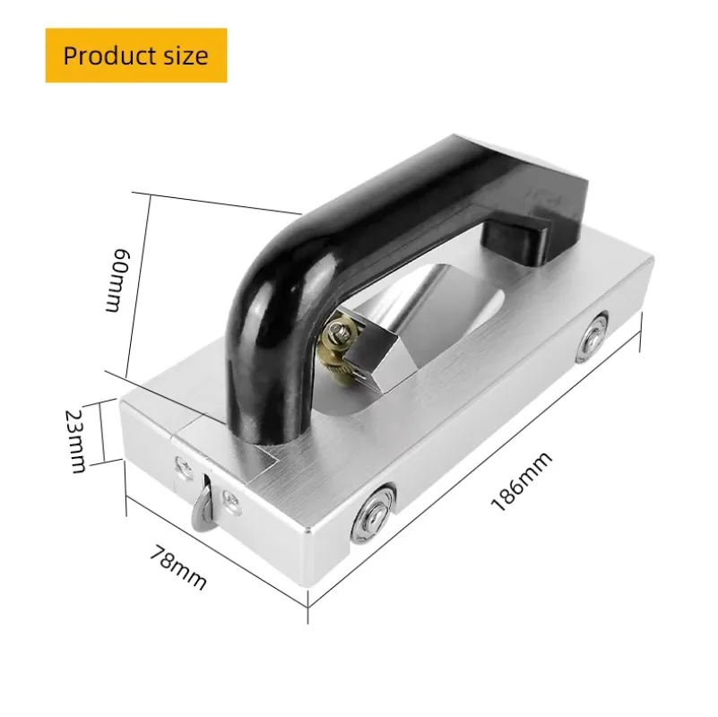 RTS LK-D001 hand tool U-type wheeled groover vinyl floor grooving tool for welding plastic floor slotting