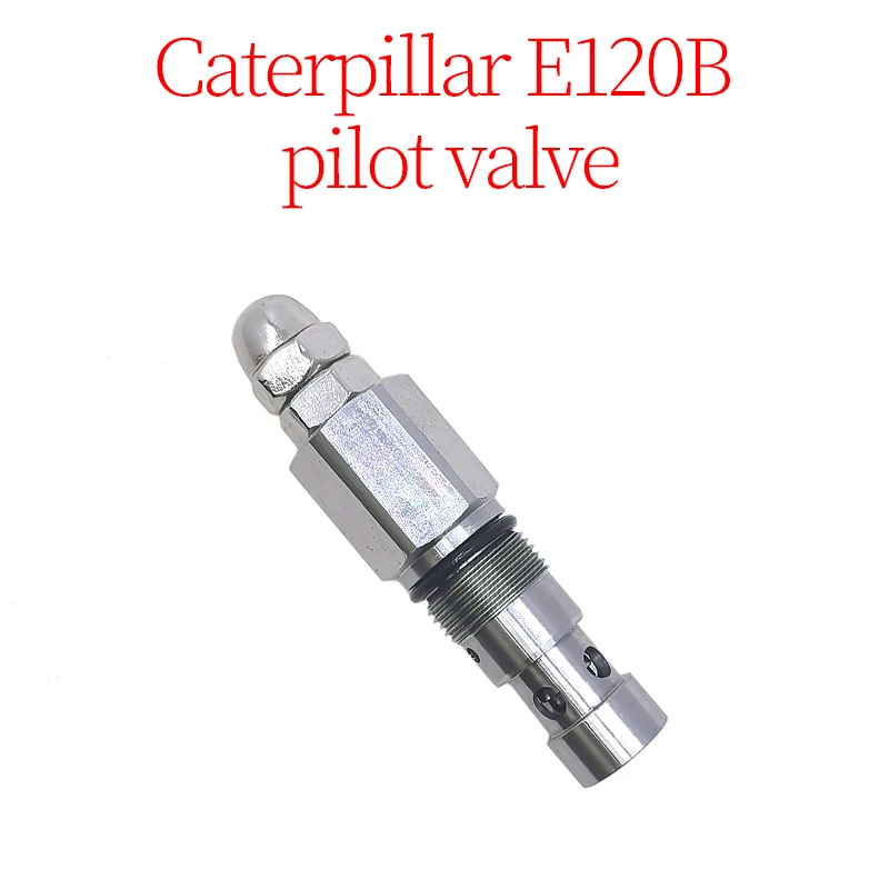 

Pilot Valve (Size: Length 100mm, Thread 22mm) for Caterpillar E120B Excavator Construction Machinery Accessories High Quality