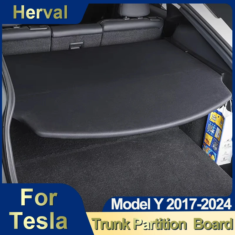 

Herval For Tesla Model Y 2017-2024 Trunk Partition Board Partition Noise Baffle Outdoor Picnic Table Accessories