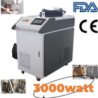 Maxcool Continuous Laser Metal Soldering machine 2000W 1500W CNC Metal Sheet Welding Tube Welding Cutting Rust Remover 3-in-1