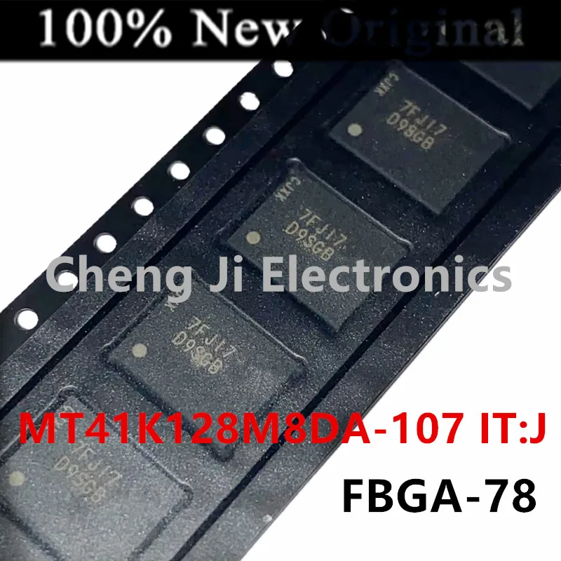 

5PCS/Lot MT41K128M8DA-107IT:J MT41K128M8DA-107IT MT41K128M8DA FBGA-78 Marking：D9SGB New original memory chip