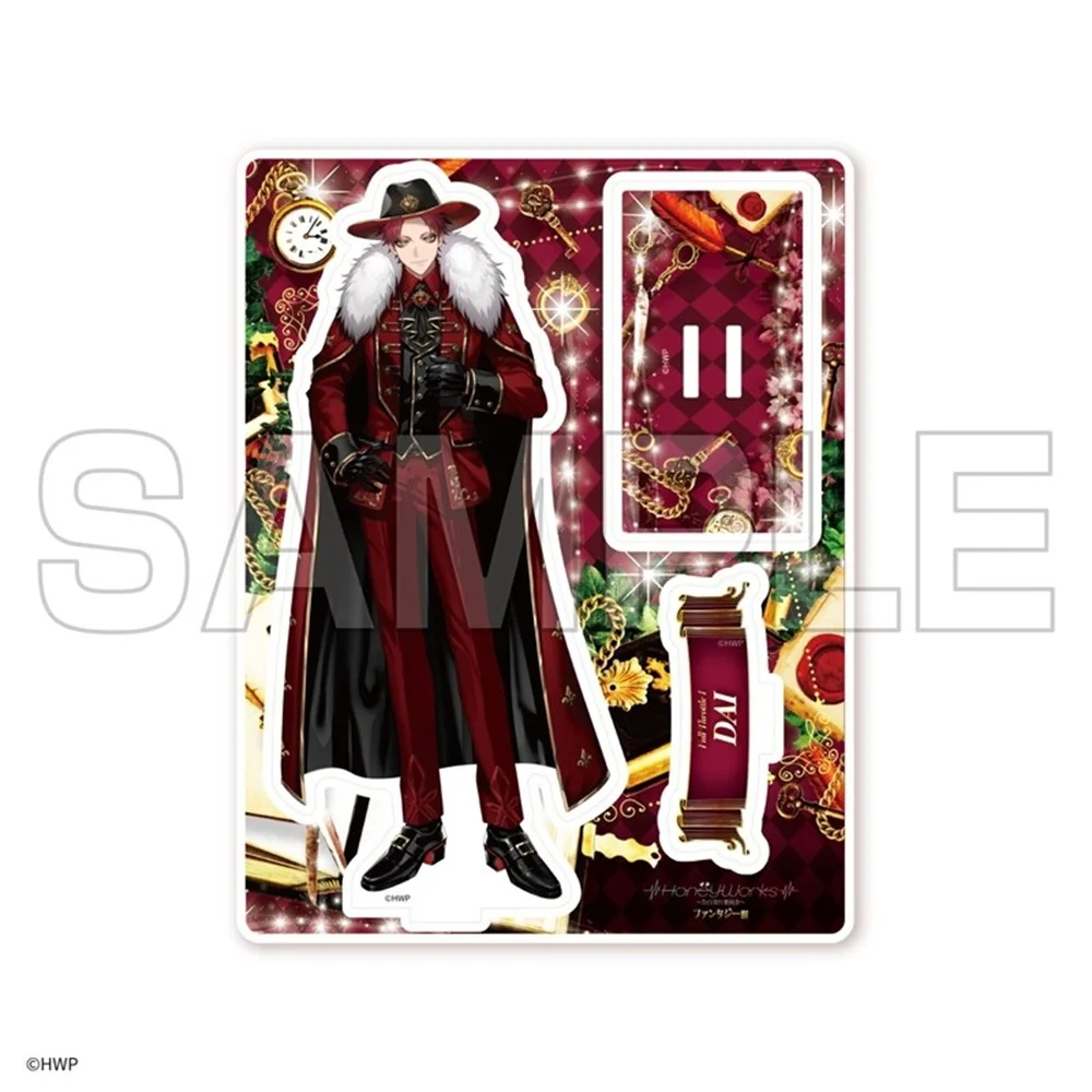 15CM Hot Anime Confession Acrylic Keychain Stand Model Cosplay Characters Ornament Accessories Goods Collection Gifts