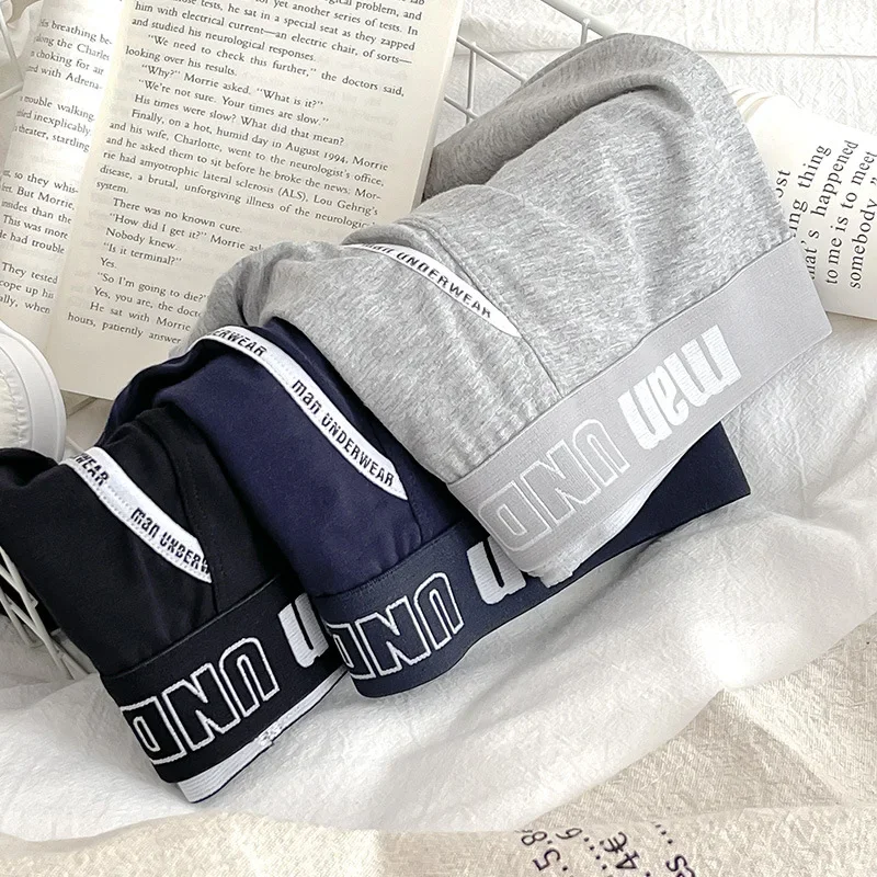 شورت بوكسر رجالي قطن 100% ملابس داخلية مريحة تسمح بمرور الهواء مقاس كبير 4XL صالة نوم منزلية للاسترخاء