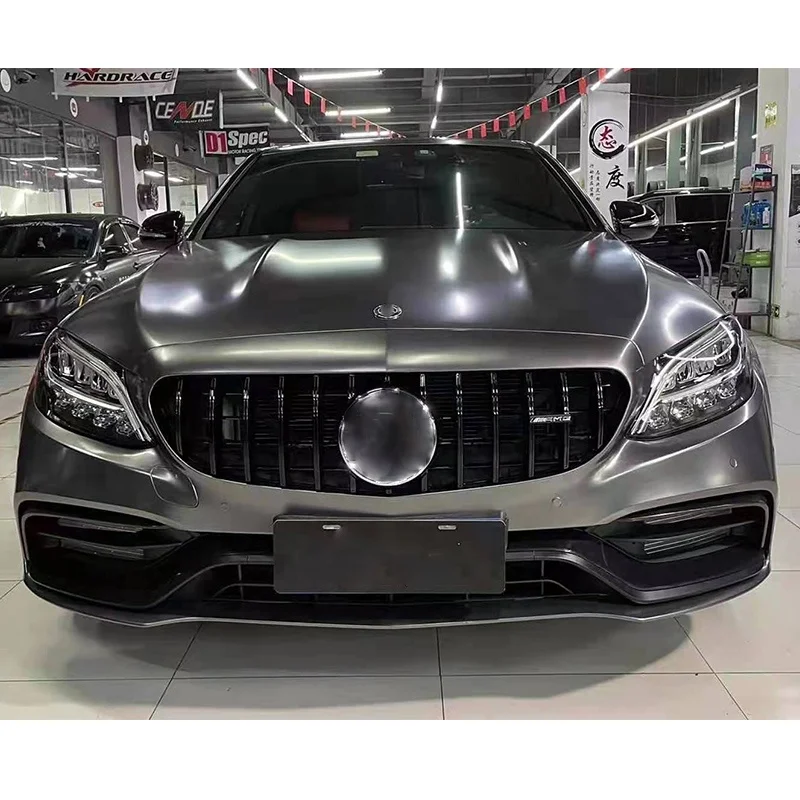 

Car Auto Pp Bumper Grill for Mercedes Benz W205 C Class Changed C63 Front Face