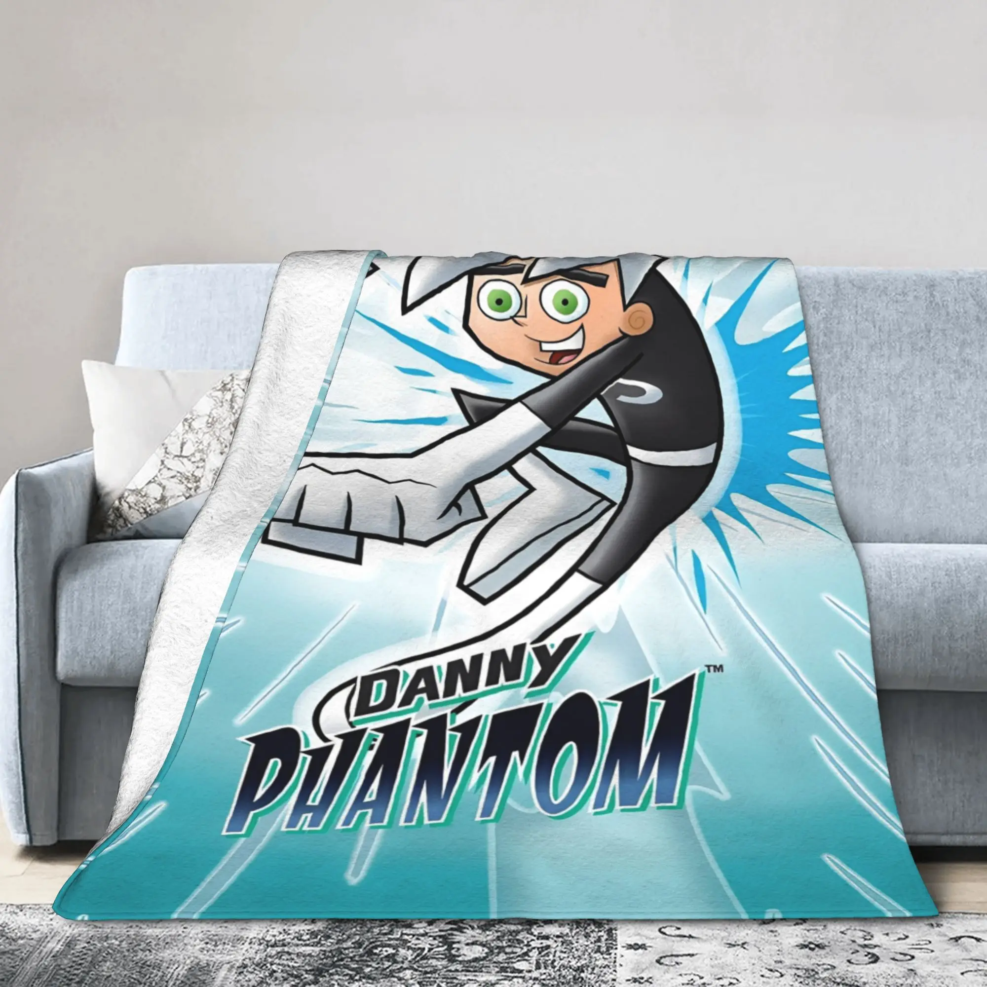 Y2K Dannys Phantoms Blanket Lightweight Thin Flannel  Comfortable Throw Blanket Machine Washable