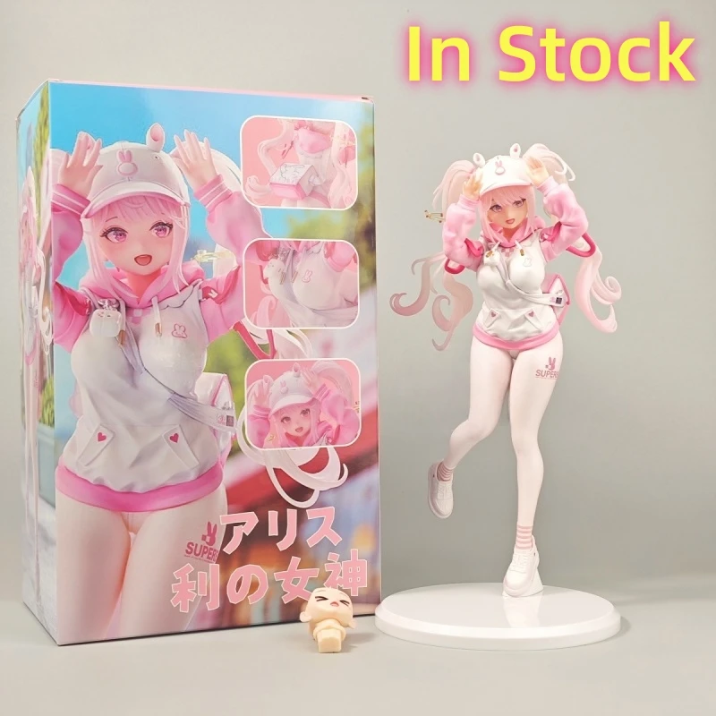 

Новинка в наличии, 26 см, Nikke: Богиня Победы, статуя Алисы, сменная голова, премиум-игра, коллекционные фигурки, декор для стола, игрушки, подарки