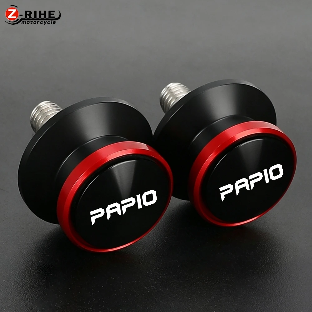 FOR CFMOTO Papio XO-1 XO-2 125 NOVA PAPIO XO1 XO2 XO 1 / 2 CL SS 2022 - 2025 2024 Swingarm Spools Rear Stand Screws Sliders M10