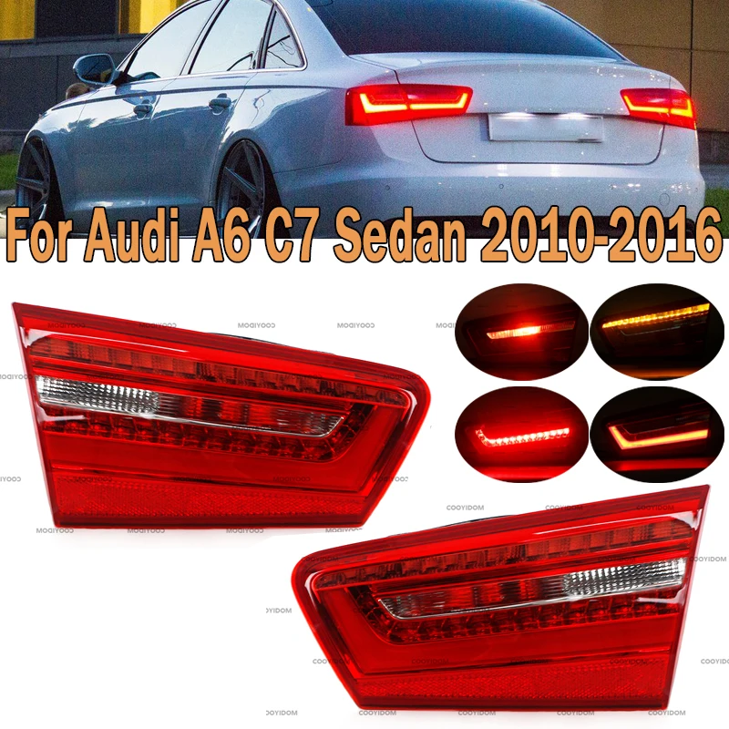 Tail Light Rear Brake Lamp Turn Signal Lamp Fog Light Tail Lamp Assembly For Audi A6 C7 Sedan 2010-2016 4G5945093A 4GD 945 093