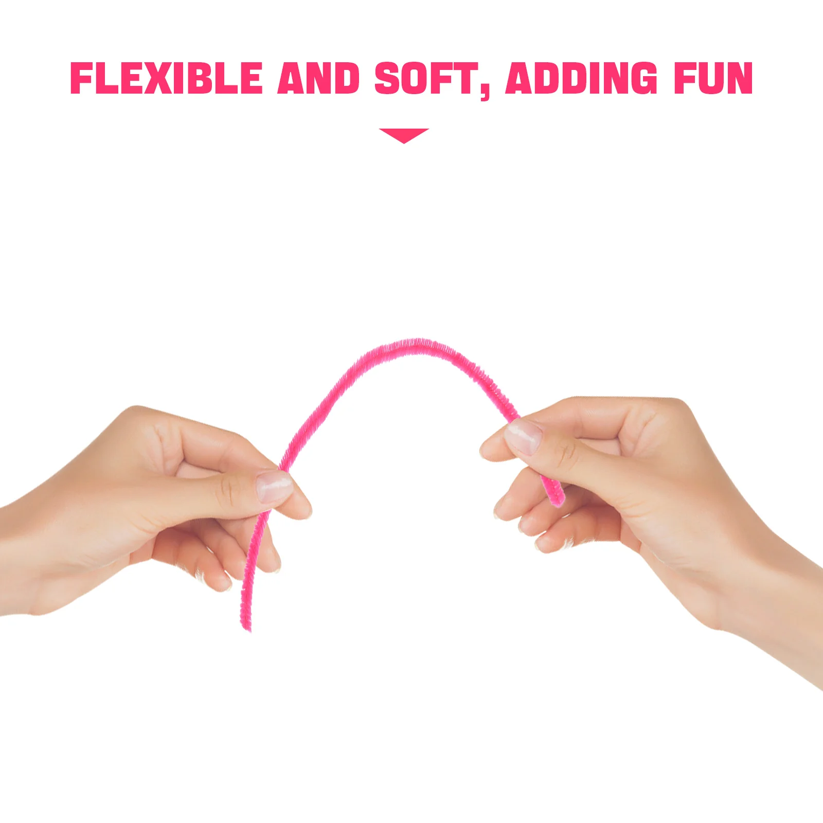 100 قطعة متعدد الألوان الأنابيب الأنظف الشنيل ينبع DIY بها بنفسك المشاريع الحرفية الملونة الملتوية الحرفية لوازم الشنيل ينبع