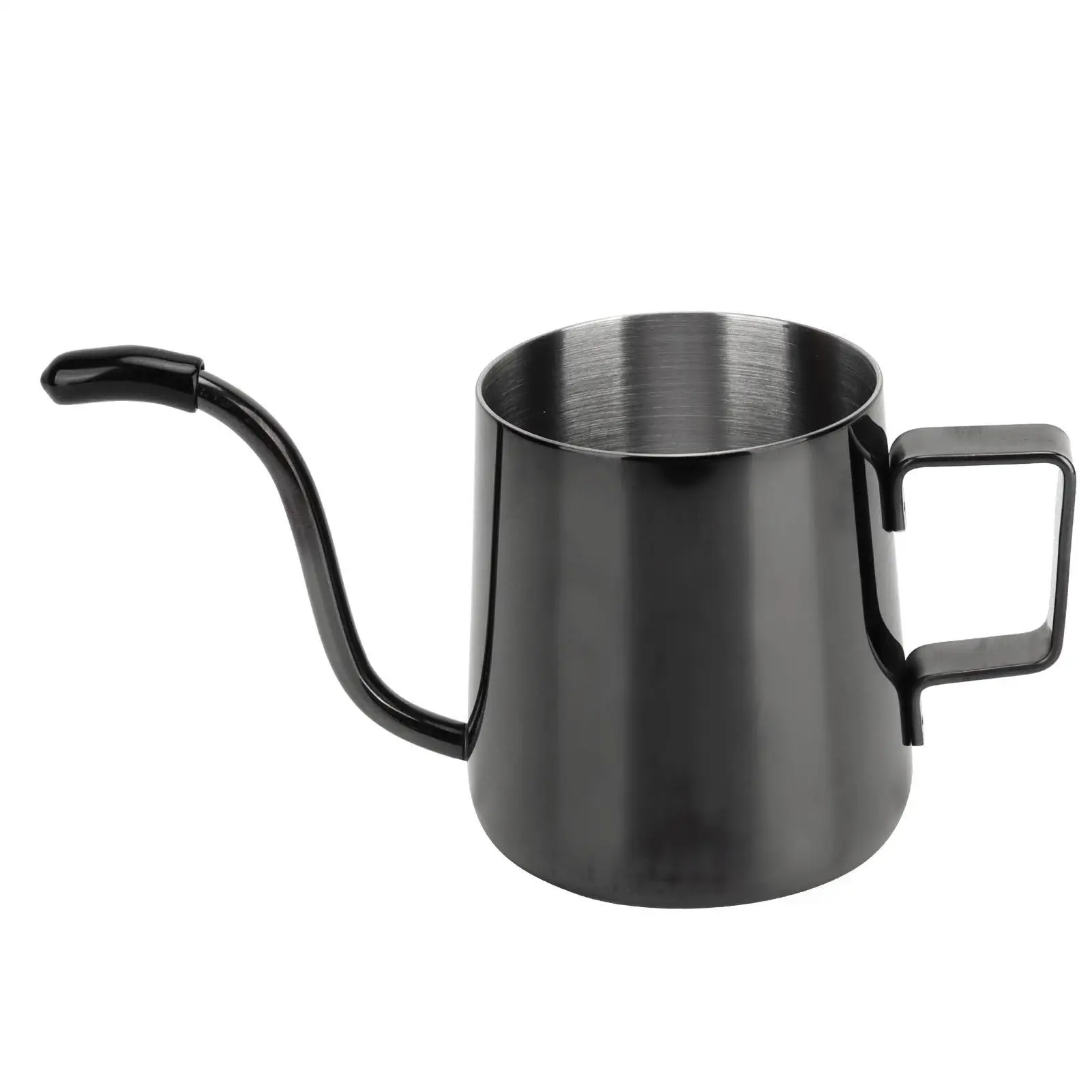 240ml Slender Stainless Steel Coffee Kettle - Mini Teapot for home & for restaurant Use