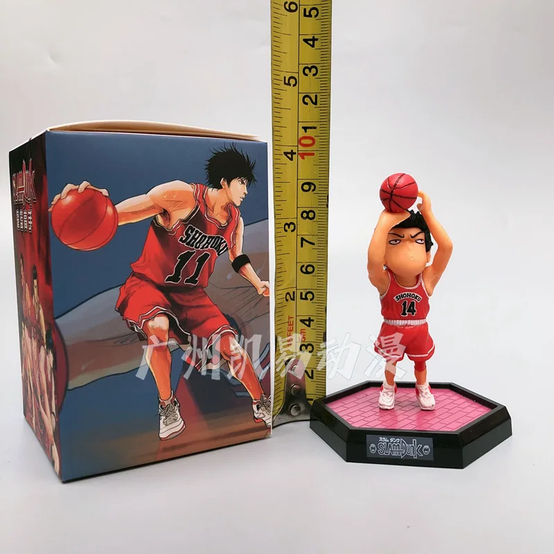 Figuras de acción de Slam Dunk, caja misteriosa de 5 piezas, venta al por mayor, Sakuragi, Hanamichi, Rukawa, kaade, Akagi, Takenori