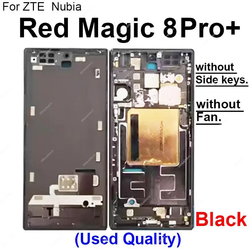 LCD Middle Frame Housing For ZTE Nubia Red Magic 8 Pro 8 Pro Plus NX729J LCD Supporting Front Frame Middle Case Bezel Plate Part