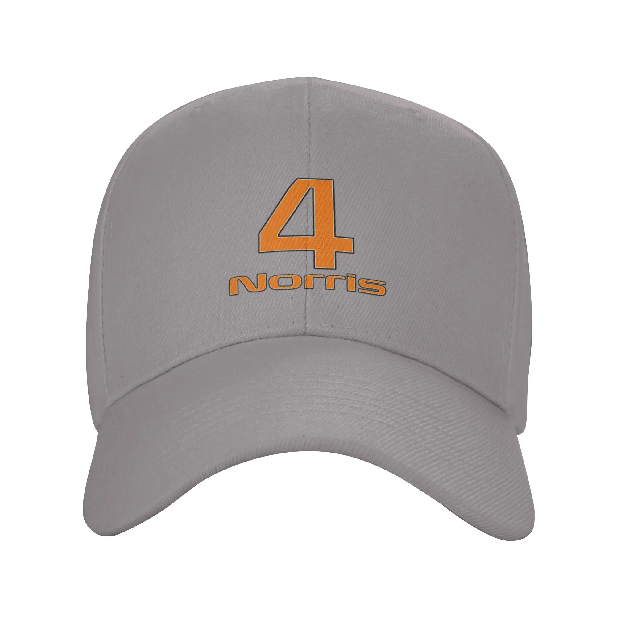 Hot Sale Lando Norris Number 4 Baseball Cap  Casual Black Cap  Jogging Black Cap