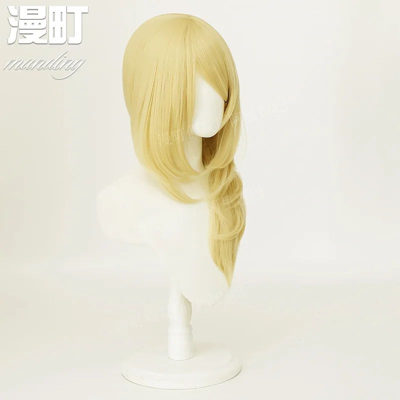 طوكيو أفنجرز إيما سانو جولد كوس شعر مستعار 65 سم