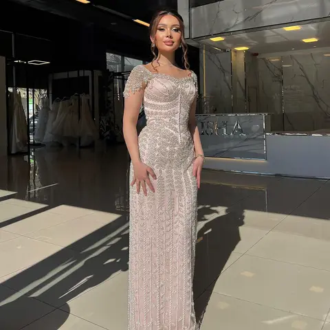 6 best sales krämfärgad klänning - №3