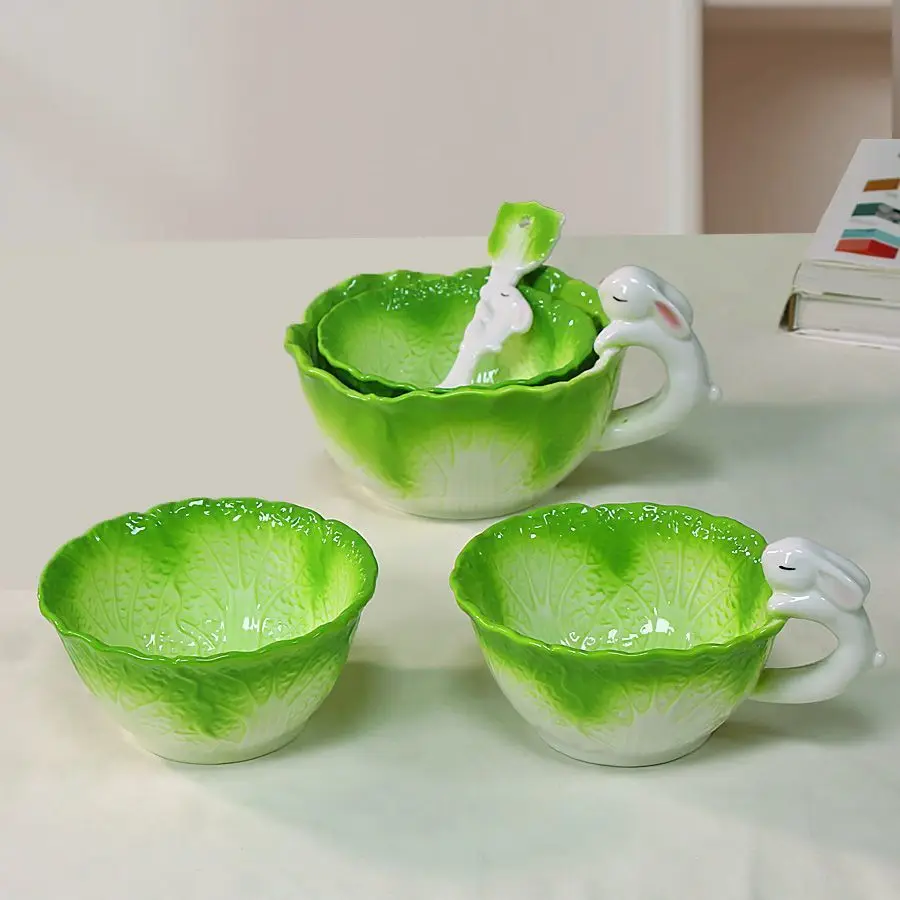 Ceramic Cabbage Bow…