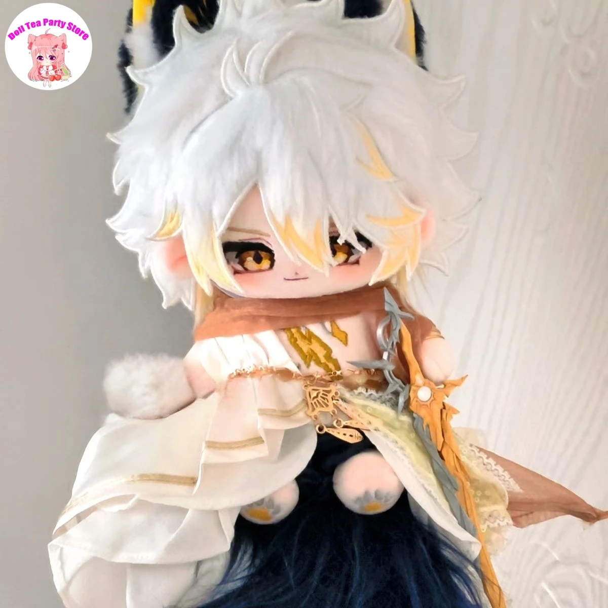 

Original Anime Theme Phainon Honkai：Star Rail 20cm Kawaii Plush Doll Skeleton Body Cosplay Dress Up Clothes Plushies Toys