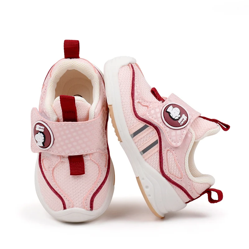 Zapatos de malla antideslizantes para bebés, niños y niñas, zapatos deportivos de fondo suave para niños pequeños, primavera y otoño