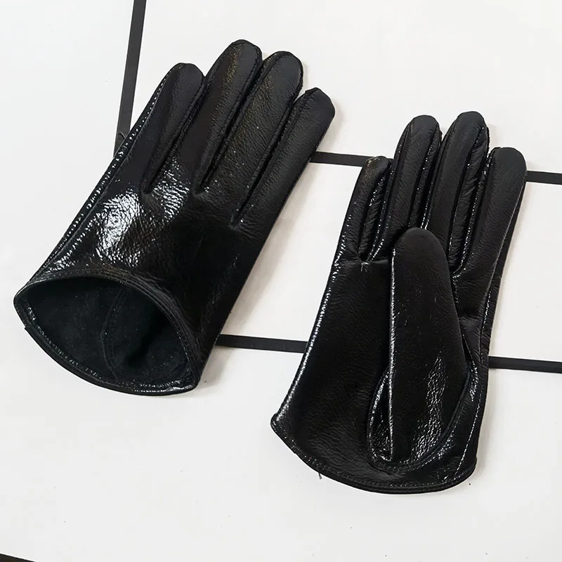 Real Leather Gloves Female Spring Autumn Thin Style Touch screen Fashion Sheepskin Women Gloves