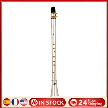 E Flat Saxophone Woodwind Instrument ABS Resin Mini Pocket Saxophone Clarinet Easy To Learn Musical Instrument with Storage Bag