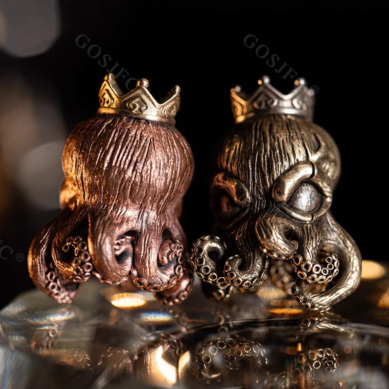 9HAND クトゥルフペンダント EDC ストレスリリーフおもちゃナイフペンダント DIY パラコード編組トレンディプレイハンギングペンダント