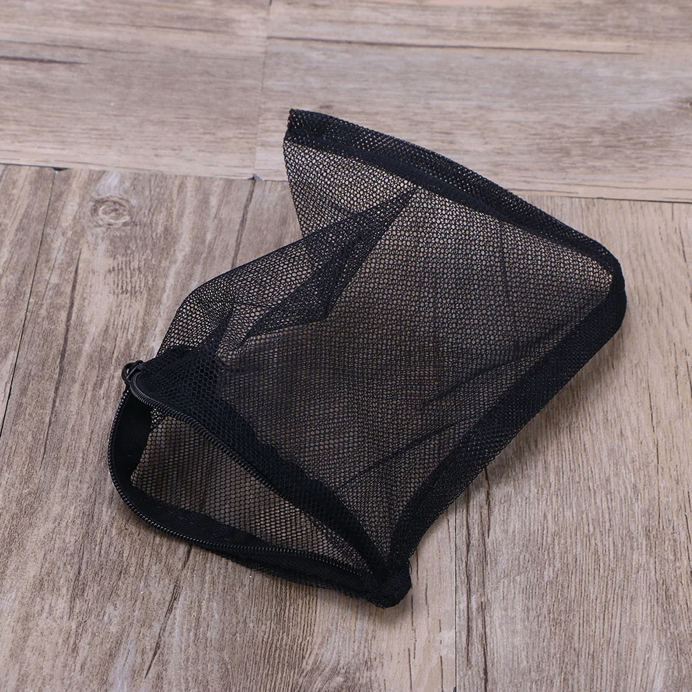 3 Pcs Media Bags for Aquarium Filter Fine Drawstring Garden Pond Mesh Nylon Zipper