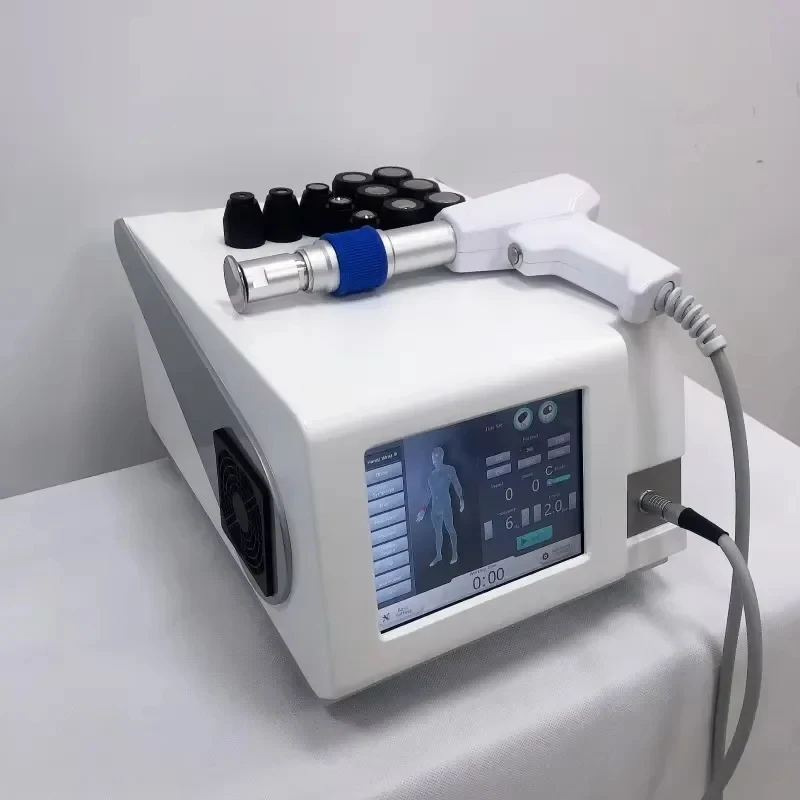 Shockwave Massager for ESWT Physiotherapy Equipment Body Relaxation Pain Relief and Erectile Dysfunction Treatment