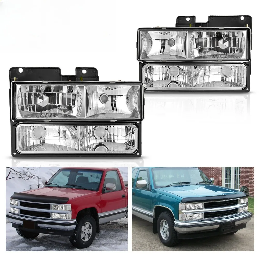 

Фары (4 шт.) для Chevrolet C/K 1500 90-99, GMC C/K 1500 95-99