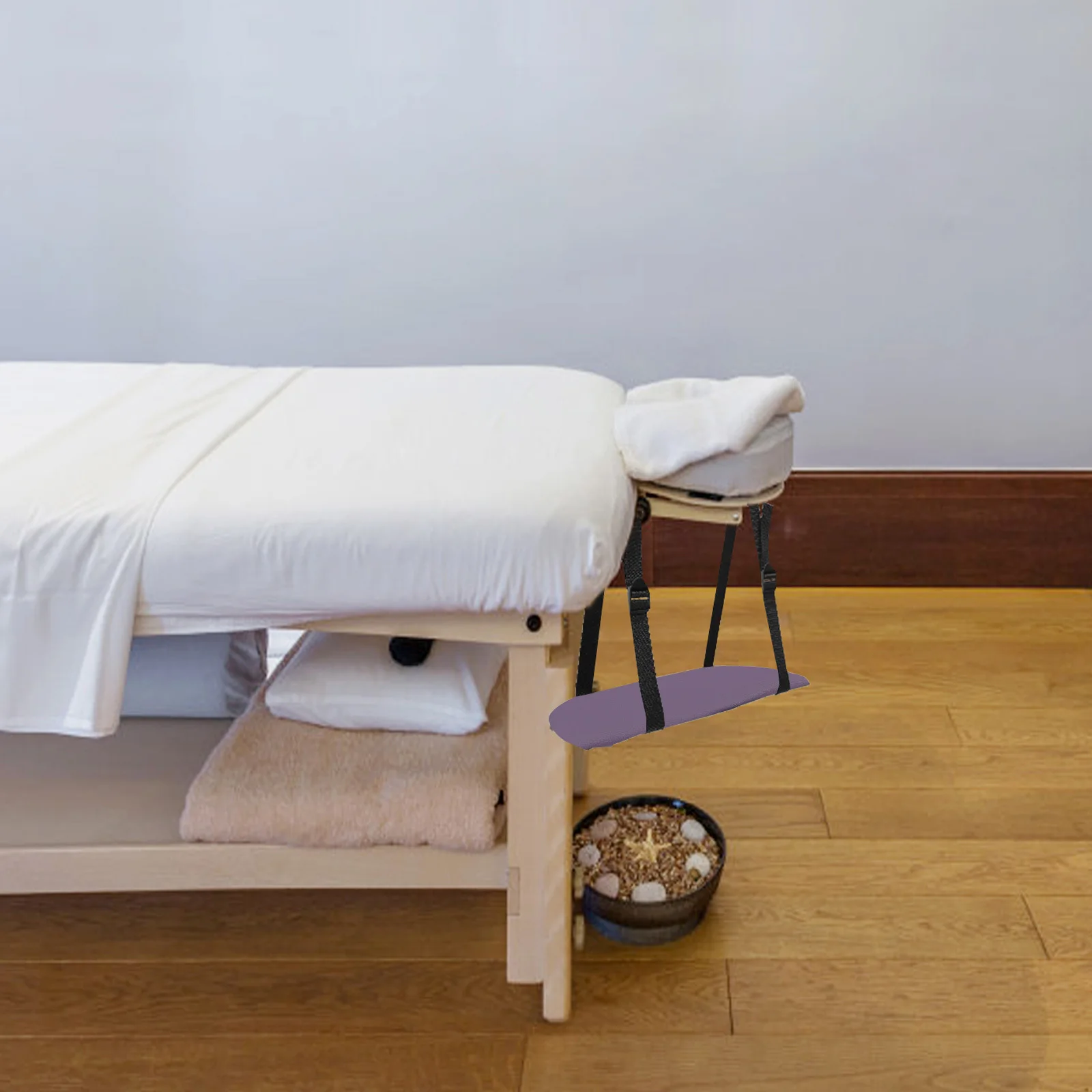 

Портативная подставка для рук для массажного стола, эргономичная подставка для рук, удобный, приятный для кожи, из полиуретановой губки, аксессуар для кровати