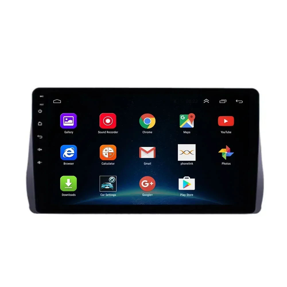 2 Din Android 13 รถวิทยุสเตอริโอ DVD GPS เครื่องเล่นวิดีโอมัลติมีเดีย 5G WiFi กล้อง DSP Carplay สําหรับ Toyotal Wish 2009-2012