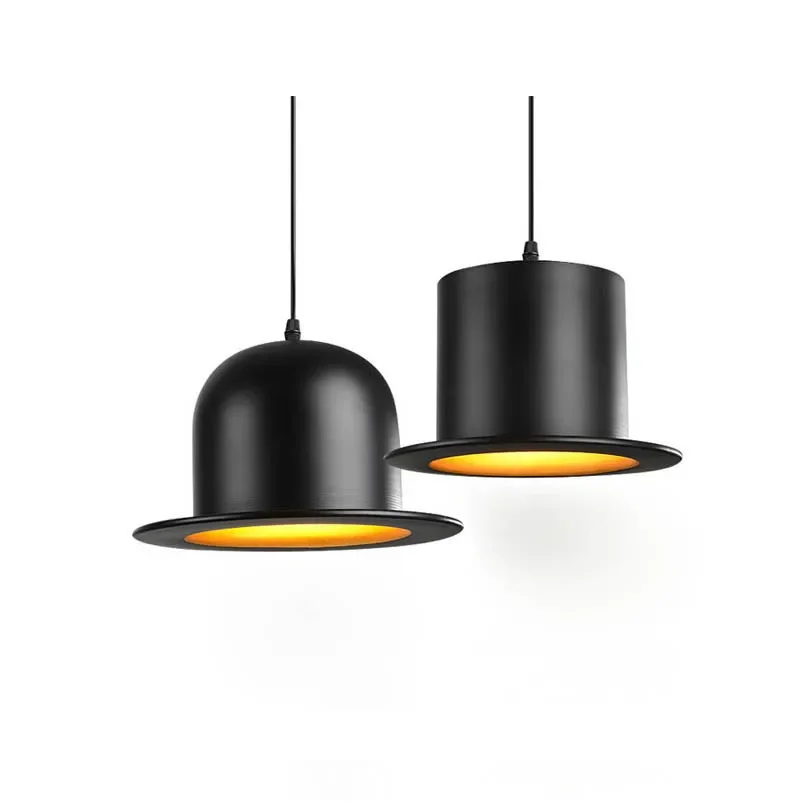 

Modern Attractive Pendant Lamps Nice Look Lights England Hat Lamp Coffeeshop Bar Bedroom E27 Indoor