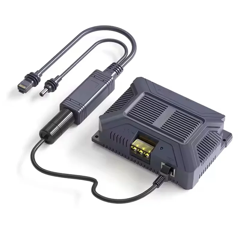 ELEC-For Starlink Mini Poe 150W Gige السلبي ESD حماية 12 فولت محول تيار مستمر 9-36 فولت إلى 48 فولت/3A Powerl Supply لأطباق صغيرة