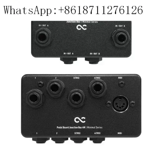 

Многофункциональный MIDI-блок One Control Junction Box 4m Single Block Effector (Jumper Box)