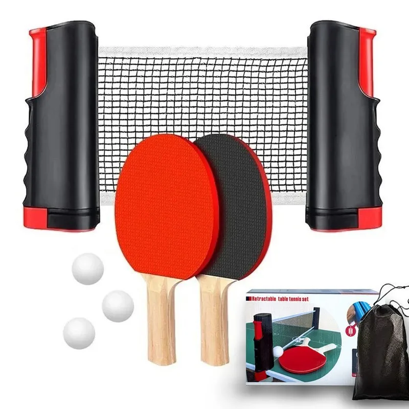 standard-table-tennis-net-post-and-racket-combination-portable-stretchable-sports-fitness-fans-supplies-in-box-set