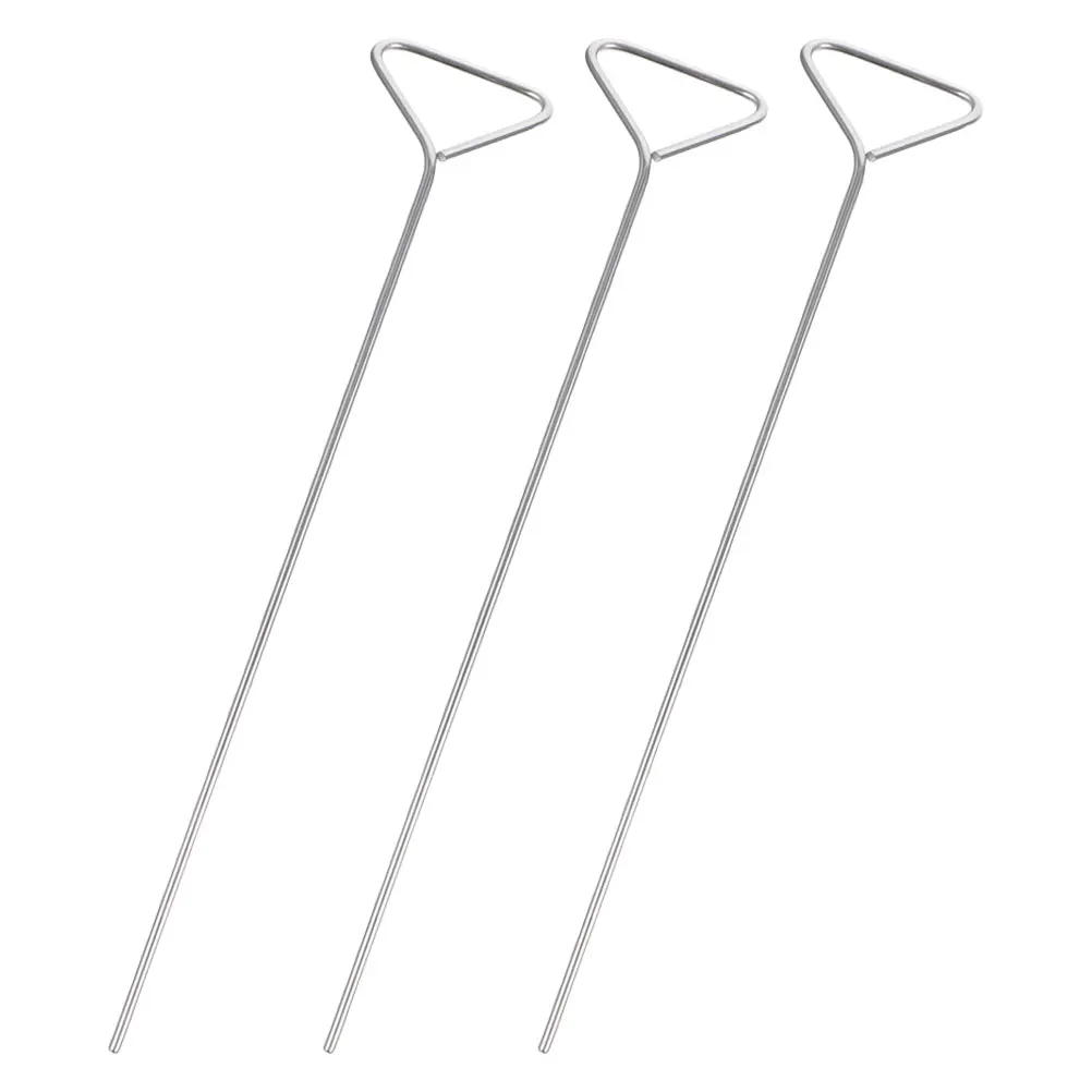 

3pcs Stainless Steel Coating Rod Laboratory Cell Spreader for Petri Dishes Scraper Tool Reliable Experiment