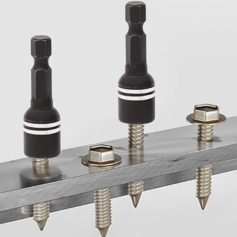 

8mm Size Magnetic Nut Screwdriver Hexagonal Socket Magnetic Design Socket Bit High-quality Materials Length Hex Socket