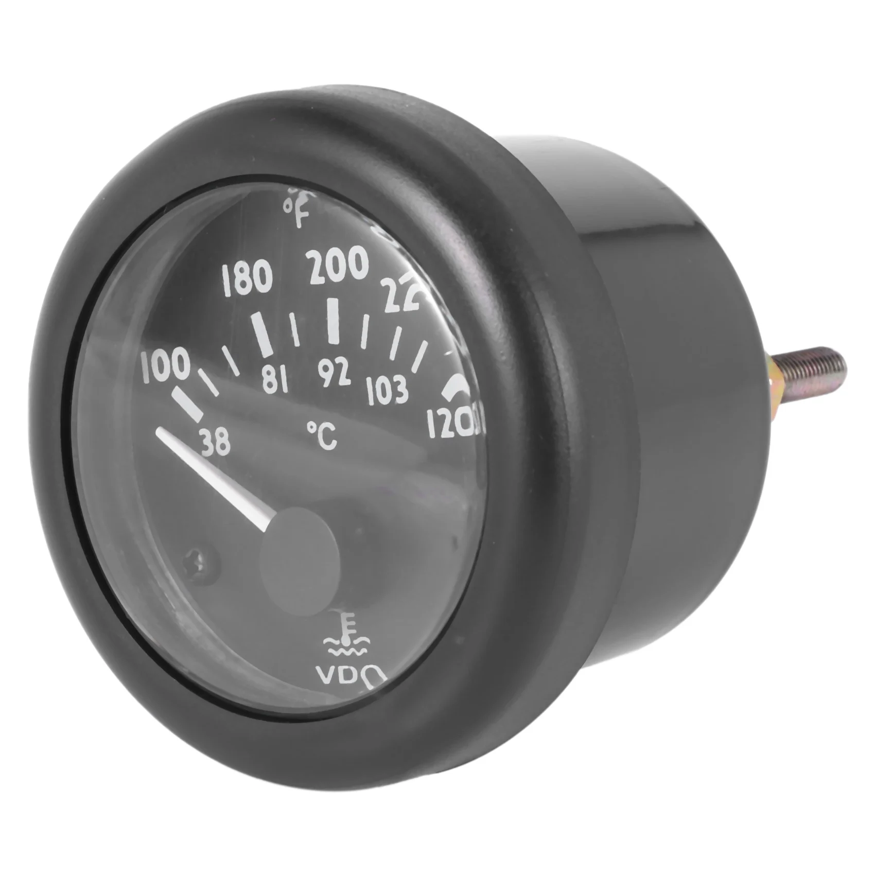 

VDO Water Temperature Gauge Electromagnetic Water Temperature Gauge 38-120C/100-250F 24V