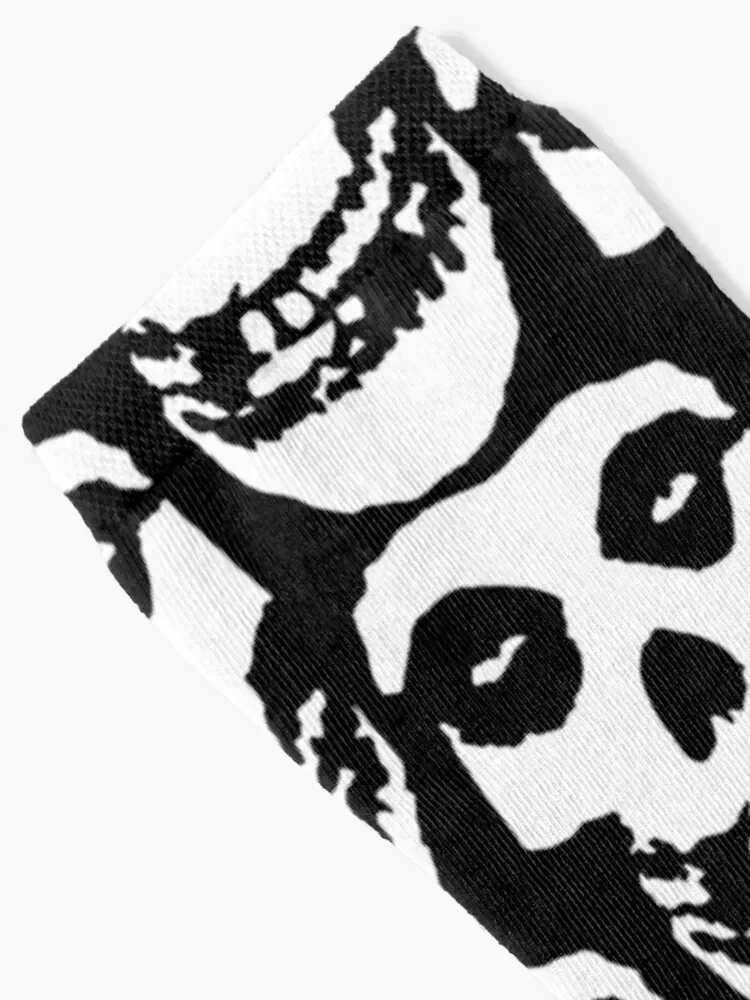 Punk Rock Band - Misfits Skull Socks halloween summer cartoon luxury Socks Men Women's