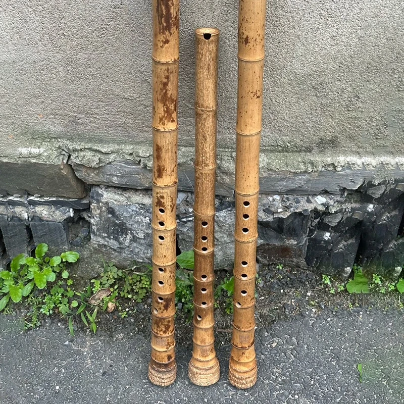 8 Holes Chinese Vertical Bamboo Flute G/F Key Traditional Short Xiao Beginner Adult Playing Wind Instruments Professional Flutes