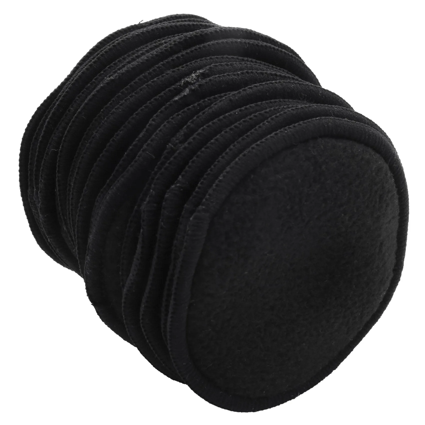 

A49Z 16Pcs Reusable Bamboo Cotton Make Up Remover Pads Washable Triple Layer Facial Skin Care Wipe Pads Cleaning Pad With Bag